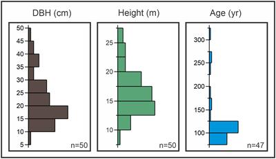 Lodgepole Pine Bole Wood Density and Decay Rate 1, 11, and 22 Years After Felling in Central Montana, United States